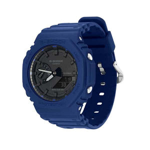 ga-2100-2aer g-shock blu quadrante nero