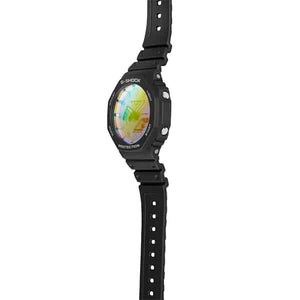 ga-2100sr-1aer G-shock quadrante multicolor