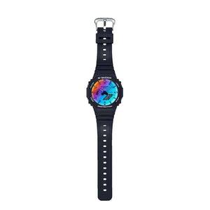 ga-2100sr-1aer G-shock quadrante multicolor