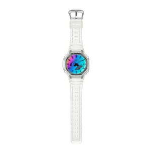ga-2100srs-7aer G-shock quadrante multicolor