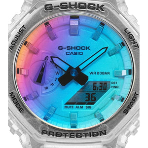 ga-2100srs-7aer G-shock quadrante multicolor