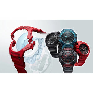 ga-b001-4aer g-shock rosso