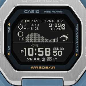gbx-100-2aer g-shock uomo digitale azzurro