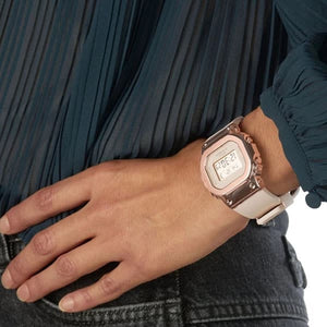 gm-s5600pg-4er Casio G-shock donna acciaio rosa