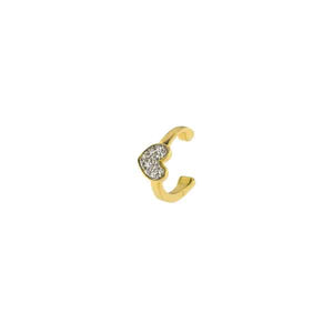 ORZ-EAR CUO AU MONO ORECCHINI CUORE ZIRGONI