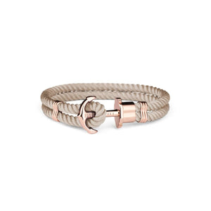 PH-PH-N-R-NI-S ANCHOR BRACELET PHREP ROSE NIAGARA