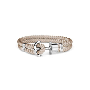 PH-PH-N-S-H-XL ANCHOR BRACELET PHREP HAZELNUT