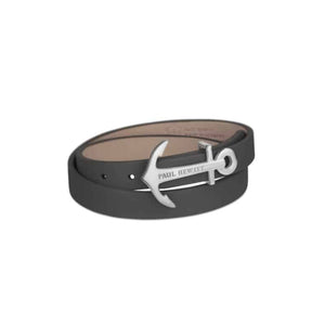 PH-WB-S-13S WRAP BRACELET NORTH BOUND STEEL GREY
