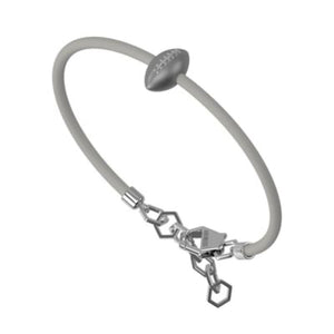 sprb01wc Bracciale caucciù con palla da rugby