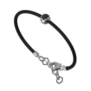 sptb01wb Bracciale con caucciù e palla da tennis