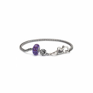 TAGBO-01138 Bracciale start messaggio del cuore mis 17cm