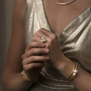 Bangle placcato oro