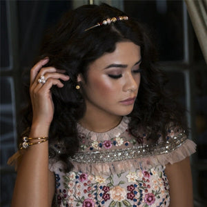 Bangle placcato oro